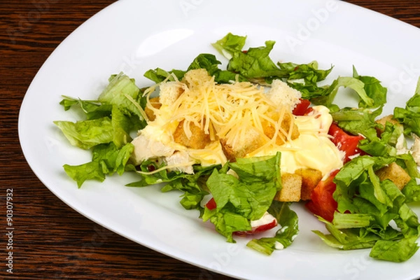 Fototapeta Caesar salad