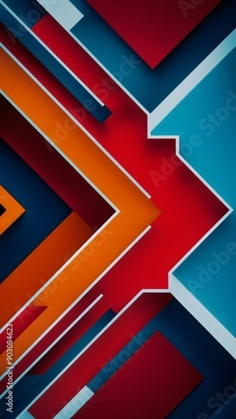 Obraz abstract background with lines