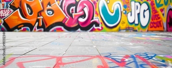 Fototapeta Wall Texture Background Color