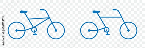 Obraz Bike icon