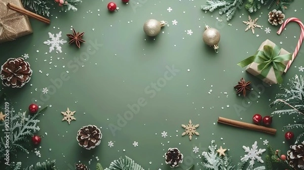 Obraz Winter Themed Home Decor