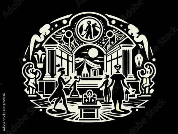 Fototapeta Графика и иллюстрации