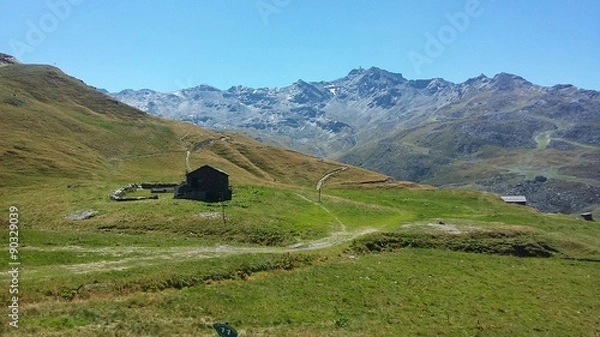 Fototapeta Les menuires