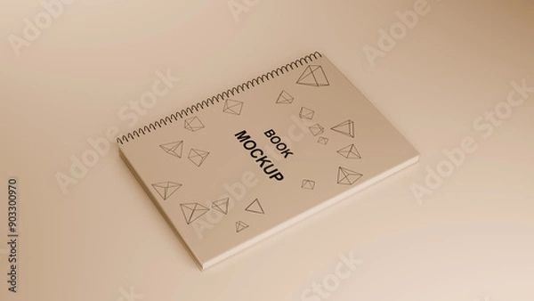 Fototapeta Design de Caderno