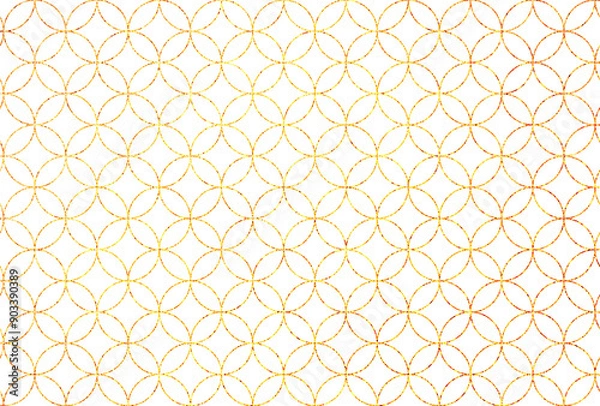 Fototapeta 背景素材_ラメグリッター_七宝