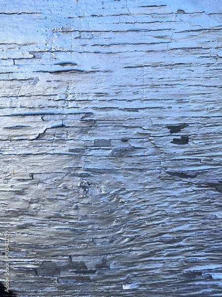 Obraz blue wood texture