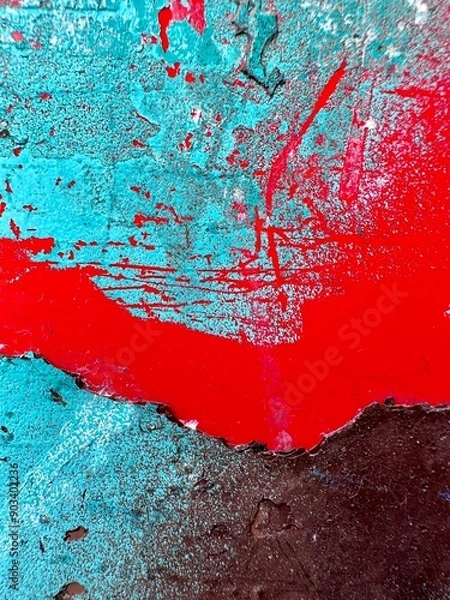 Obraz Colorful wall background