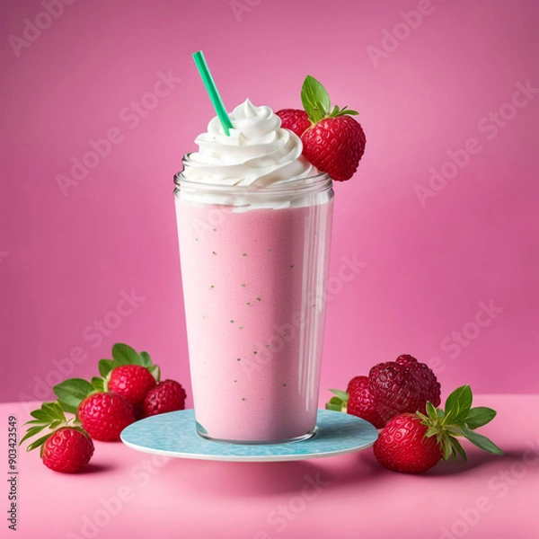 Obraz Ice shake with sweet taste photography ideas 