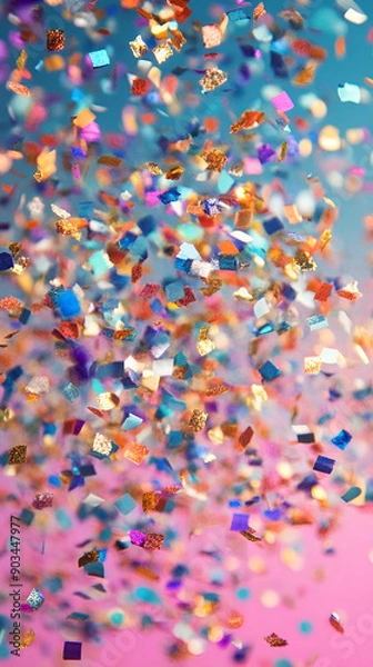Obraz Confetti Background