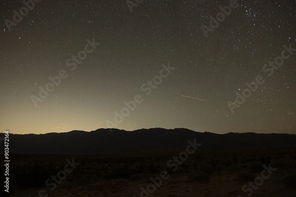 Obraz starry night sky