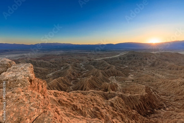 Obraz Sunset over Anza-Borrego