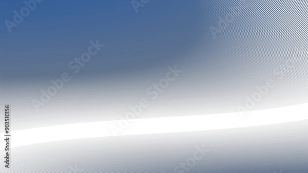 Fototapeta Blue stripes line wave abstract background for backdrop or presentation