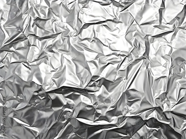 Obraz 구겨진 은박지 배경