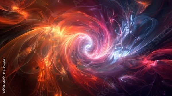 Fototapeta 光る渦
