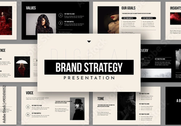 Obraz Brand Strategy Presentation
