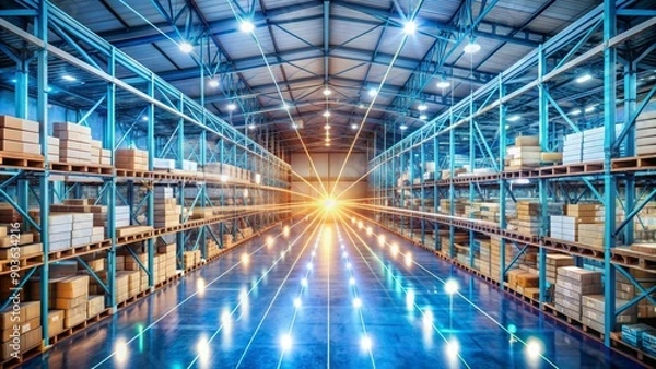 Fototapeta inventory factory building