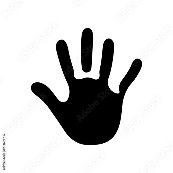 Fototapeta Handprint