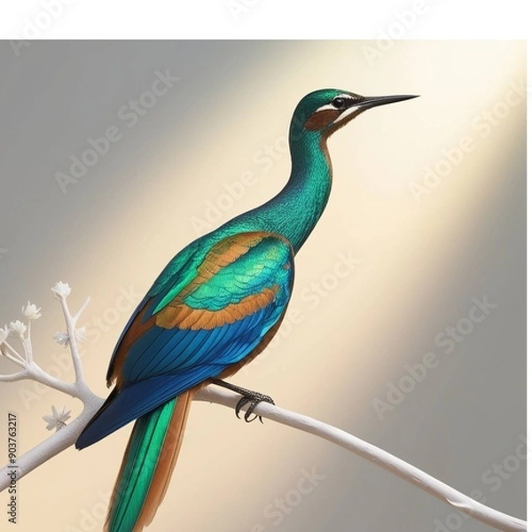 Obraz bird on a branch