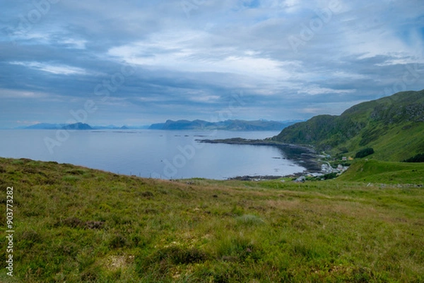 Fototapeta Scogliera dall'alto