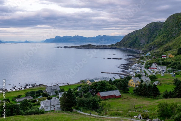 Fototapeta Scogliera dall'alto
