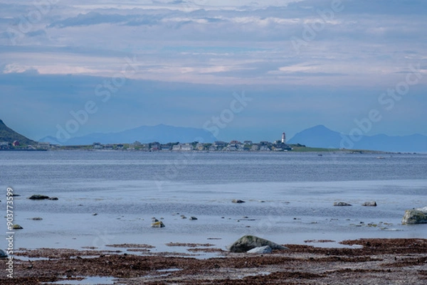 Fototapeta Faro sull'oceano