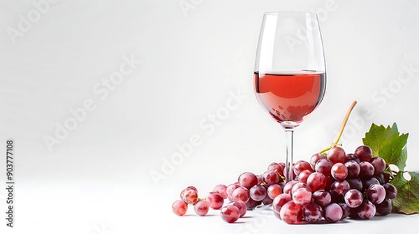 Fototapeta Wine, a drink for socializing and enjoying