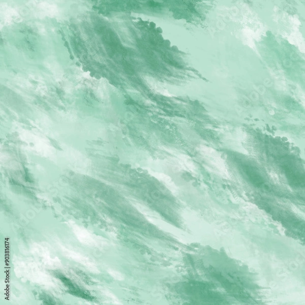 Obraz Minimal geometric background. Dynamic shapes composition. great for fashion, poster, web, banner, page, cover, social, media, card. green, emerald