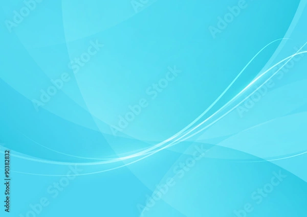 Fototapeta Abstract Light Blue Background