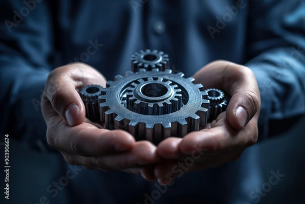 Fototapeta Business control management