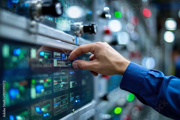 Fototapeta Energy management system