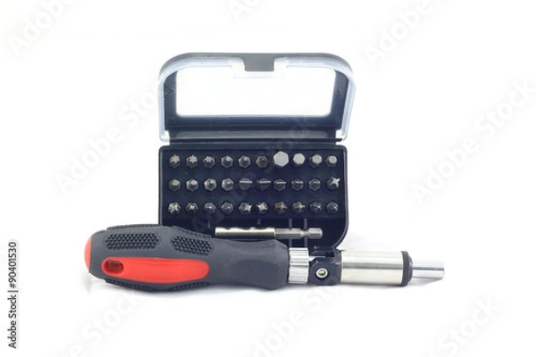 Fototapeta Head screwdriver and a change in various ways.