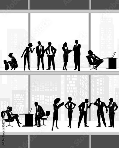 Obraz Teamwork in the office