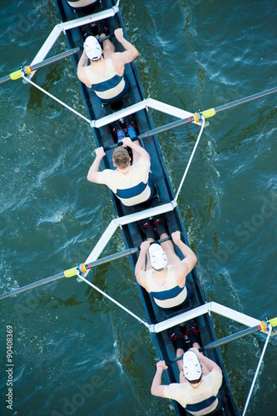 Fototapeta Crew Team in Competition