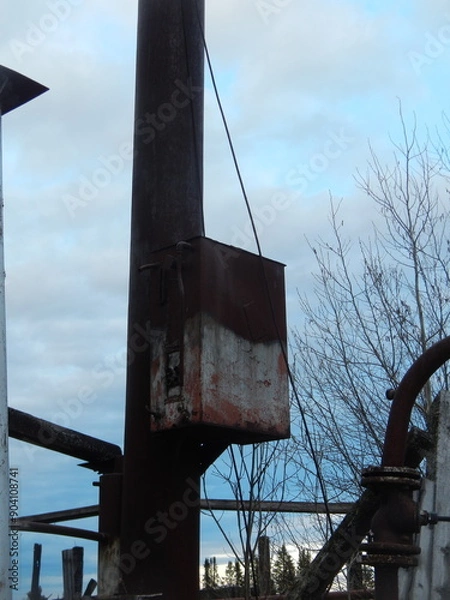 Fototapeta old rusty ship