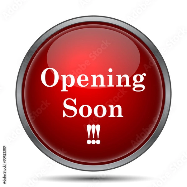 Obraz Opening soon icon