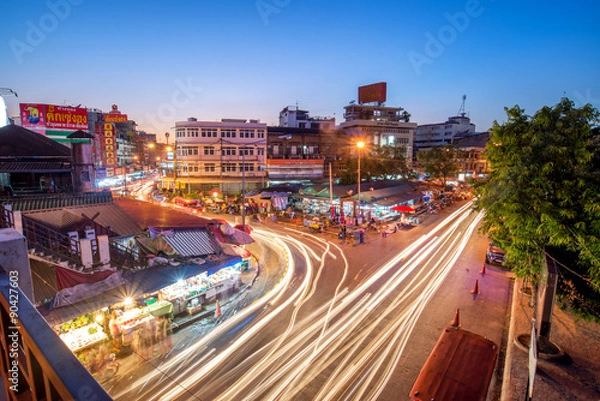 Fototapeta warorot market