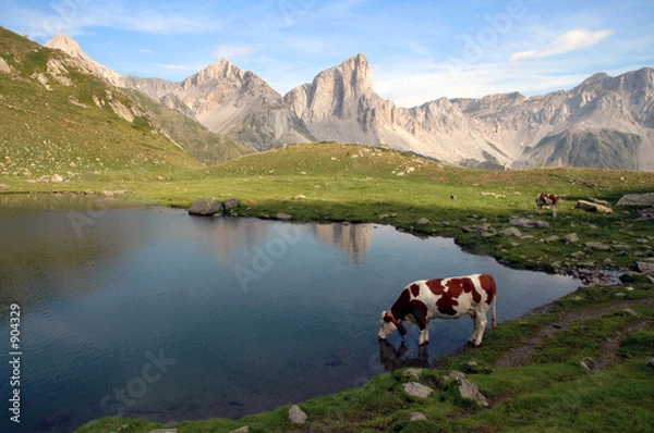 Obraz au lac d'ansabère