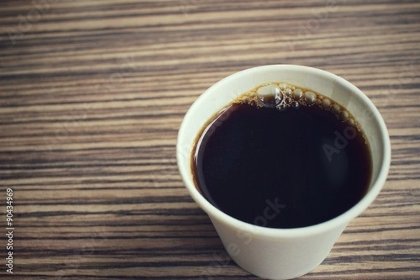 Obraz Coffee in paper cup