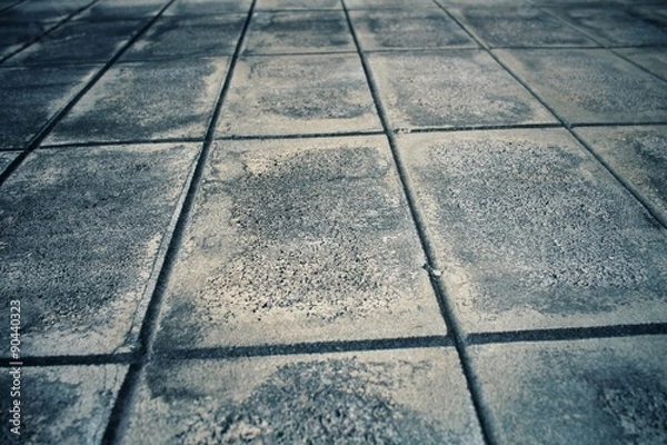 Fototapeta Old gray wall