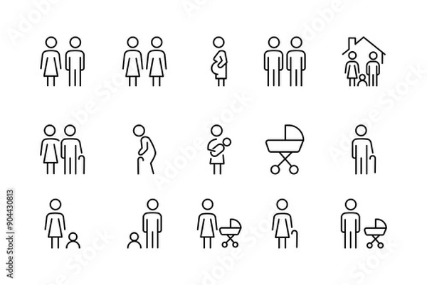 Obraz icon set