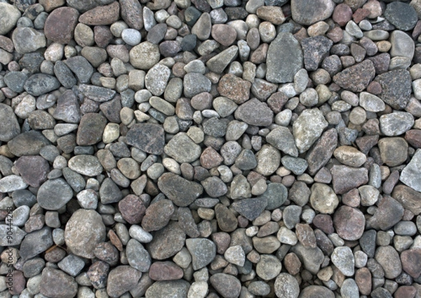 Obraz Gray stones texture.
