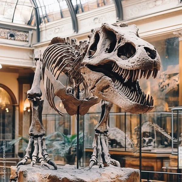 Obraz Museum and art. Generative AI