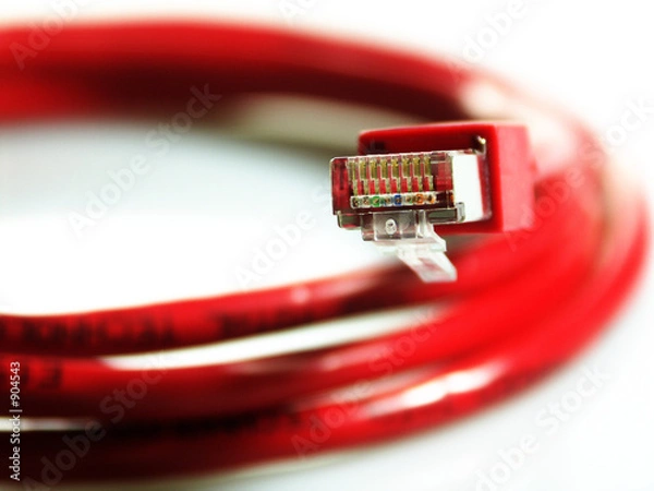 Fototapeta Kabel internetowy