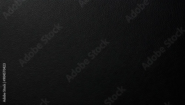 Fototapeta  A matte black background with a subtle, soft leather texture, giving a refined and modern look. Multiple variations available.