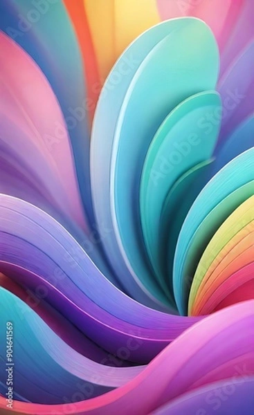 Fototapeta abstract background of waves