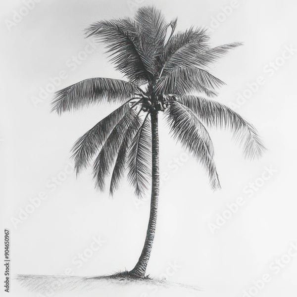 Fototapeta coconut tree, palm tree