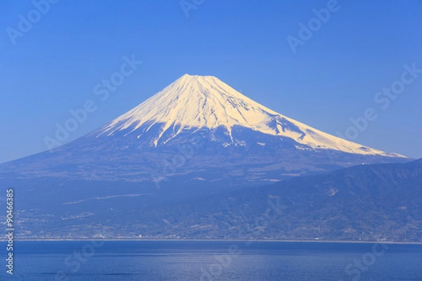 Fototapeta 出逢い岬から望む富士山　静岡県沼津市