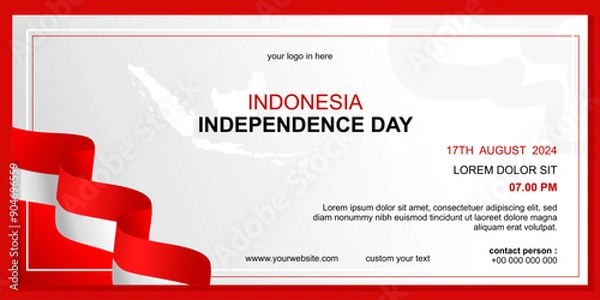 Fototapeta Indonedia independence day 97