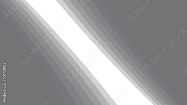 Obraz Gray abstract paper cut background vector image for backdrop or presentation