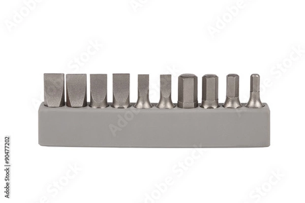 Fototapeta kit bit for screwdrivers